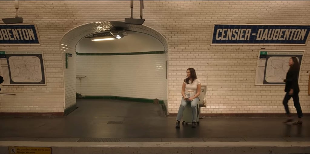 Belly wanders through the Paris Metro. Photo: @primevideo/YouTube