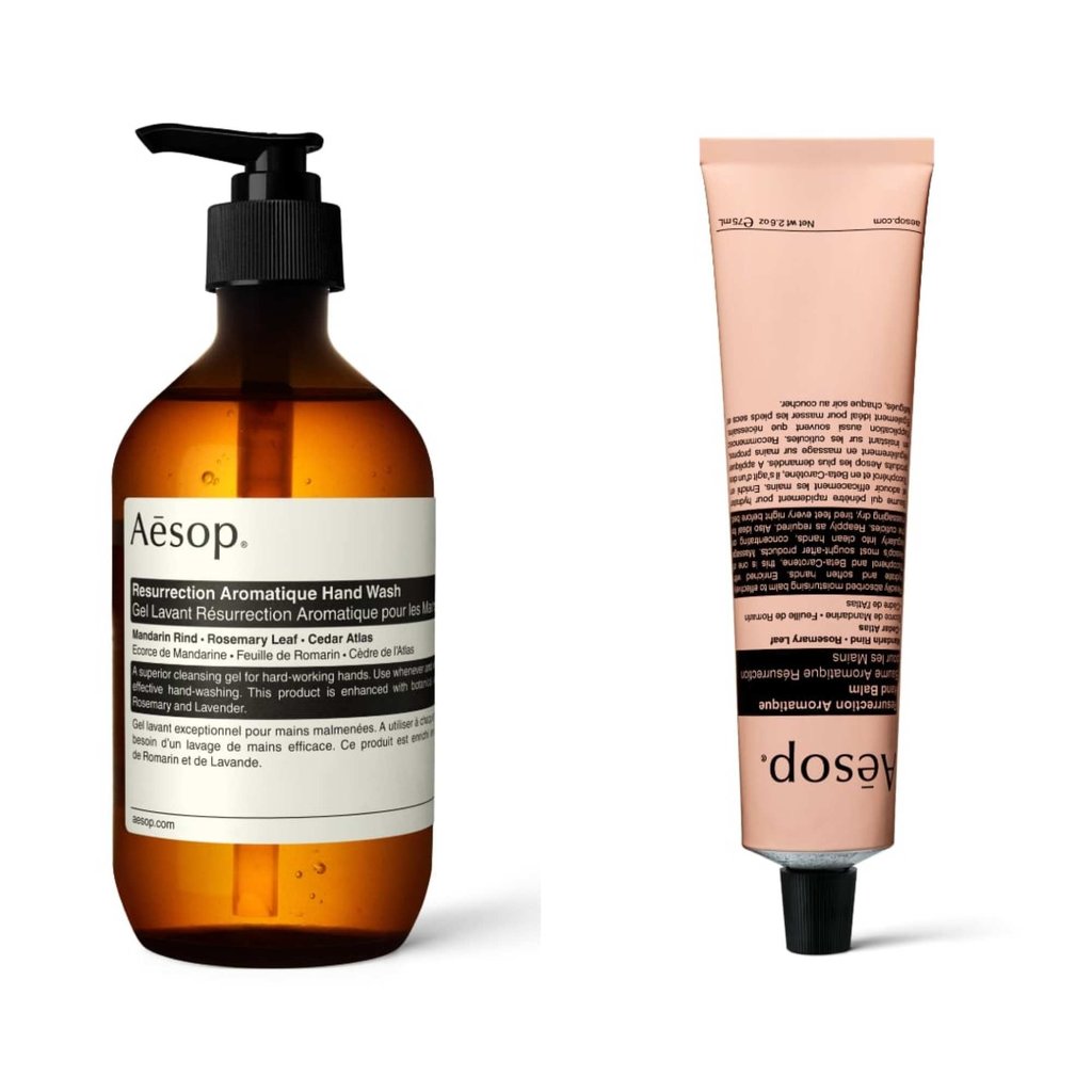 The Resurrection Hand Care Duo from Aesop. Photo: Handout