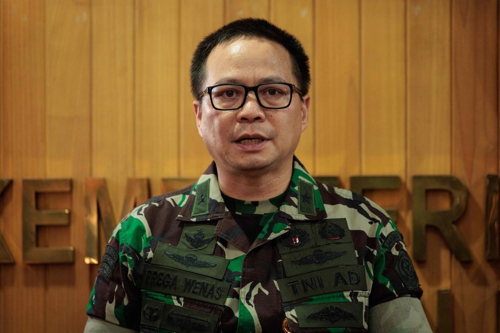 Brigadier General Frega Wenas says Indonesia is committed to preventing any parties from attempting to disrupt the country’s security. Photo: AFP