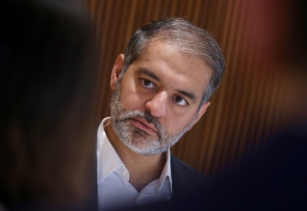 محمد ال مارزوقی ، مدیرعامل امارات متحده عربی HSBC گفت: تقاضای فزاینده ای برای تأمین مالی یوان وجود دارد. عکس: جاناتان وونگ محمد ال مارزوقی ، مدیرعامل امارات متحده عربی HSBC گفت: تقاضای فزاینده ای برای تأمین مالی یوان وجود دارد. عکس: جاناتان وونگ