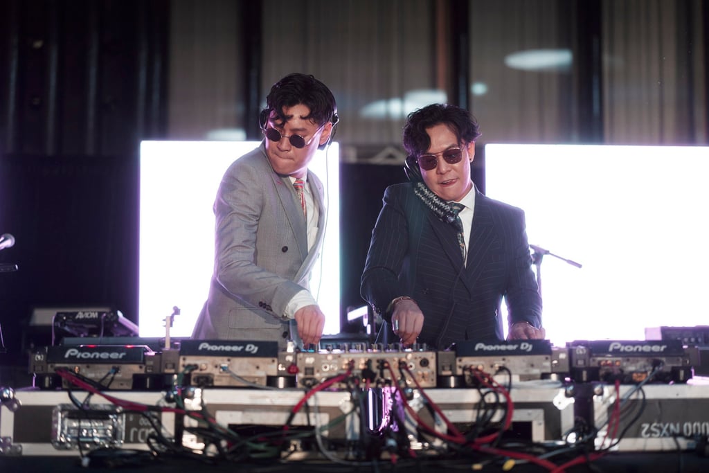 DJs Ballshing and INK perform at M+ in Hong Kong’s West Kowloon Cultural District. Photo: Beat Friday DJs Ballshing and INK perform at M+ in Hong Kong’s West Kowloon Cultural District. Photo: Beat Friday