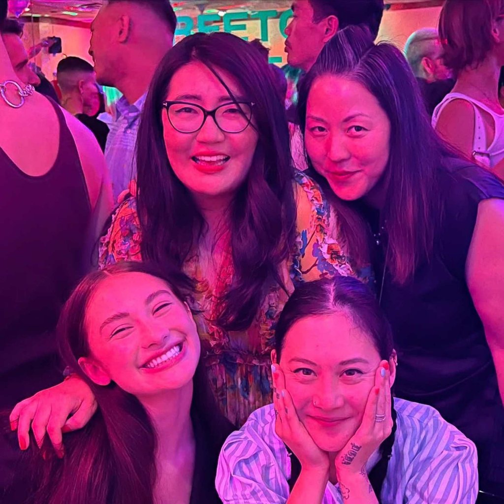 Carol Lim (top right) with Jenny Han (top left), indie pop artist Michelle Zauner (bottom right) and Lola Tung (bottom left) in 2022. Photo: @carollim/Instagram Carol Lim (top right) with Jenny Han (top left), indie pop artist Michelle Zauner (bottom right) and Lola Tung (bottom left) in 2022. Photo: @carollim/Instagram