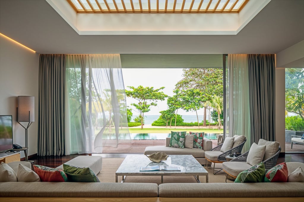 Poolside living at the Anantara Desaru Coast Residences in Malaysia. Photo: Yang Zhen Siang Poolside living at the Anantara Desaru Coast Residences in Malaysia. Photo: Yang Zhen Siang