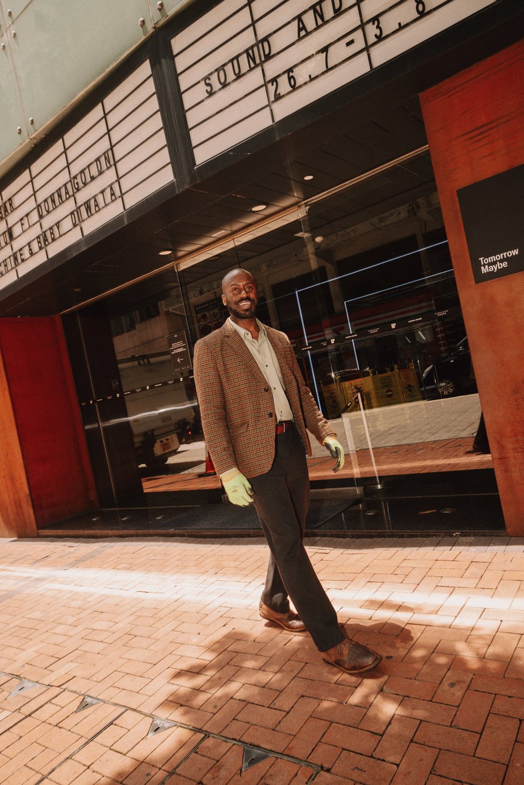 James Acey outside Eaton HK. Photo: Jocelyn Tam James Acey outside Eaton HK. Photo: Jocelyn Tam