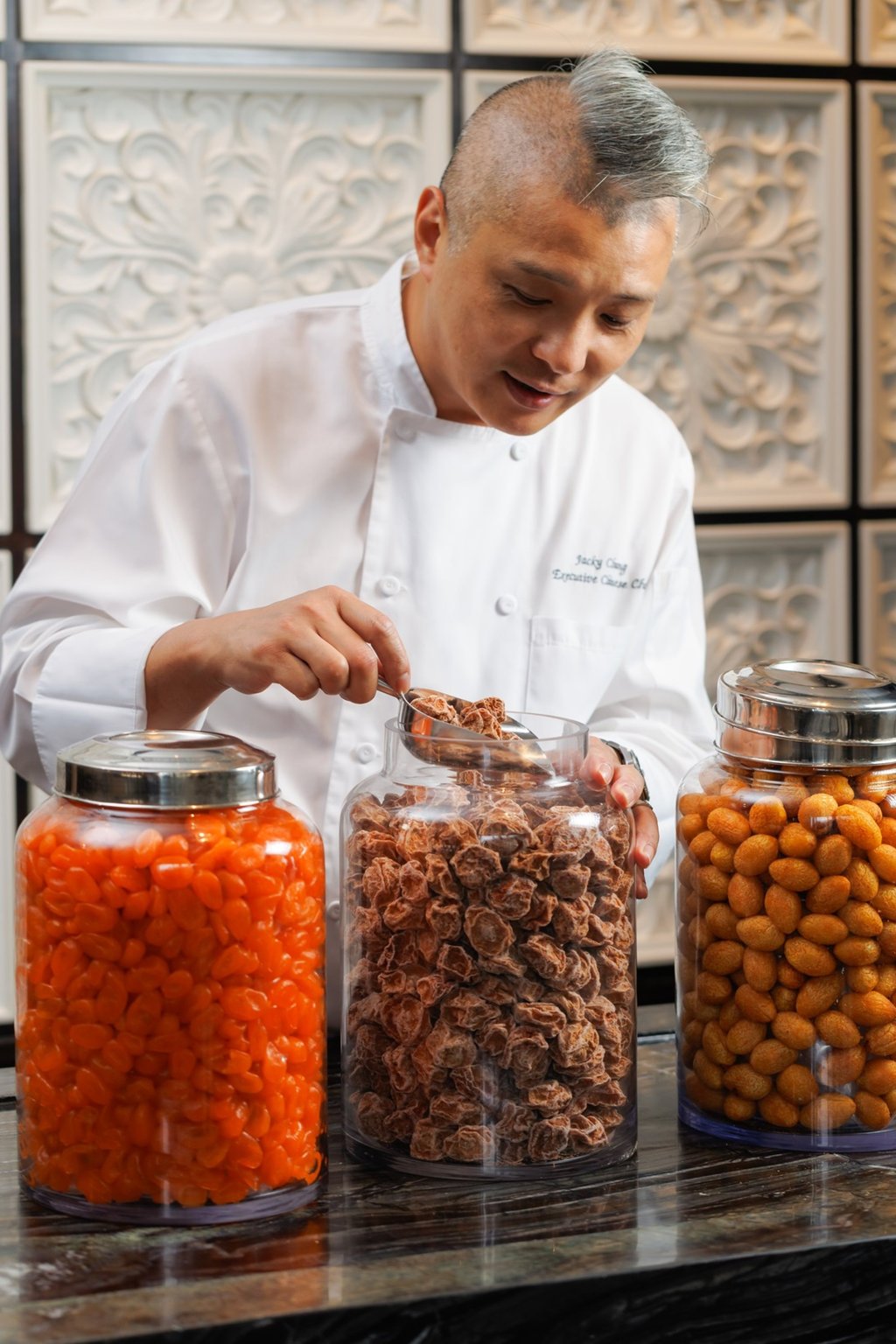 Executive chef Jacky Chung of Yue in Hong Kong. Photo: Yue
