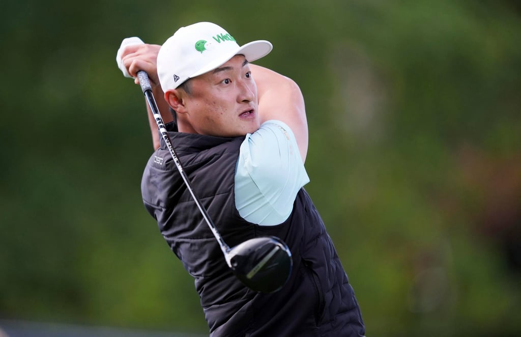 Li Haotong appears to be in better form than he was the last time he went to Macau. Photo: AP