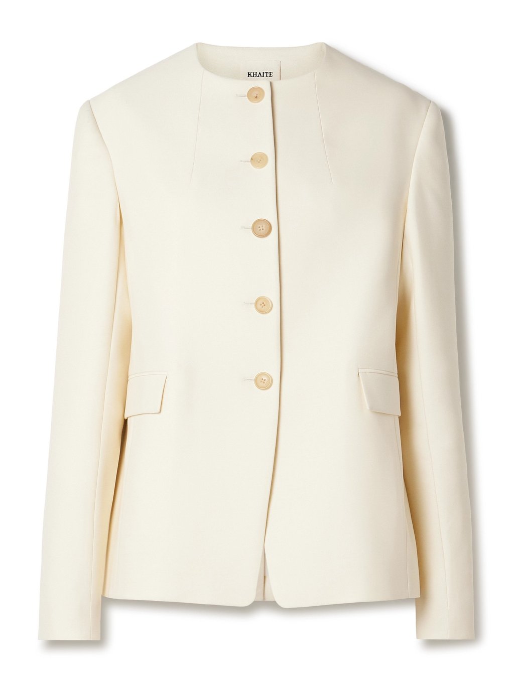 Jacket (US$4,250) by Khaite at Net-a-Porter. Photo: Handout