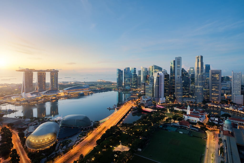The Skywaters is set to become the newest landmark to light up Singapore’s spectacular skyline. Photo: Shutterstock The Skywaters is set to become the newest landmark to light up Singapore’s spectacular skyline. Photo: Shutterstock
