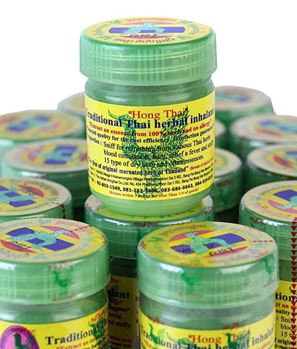The iconic Hong Thai herbal inhaler. Photo: @hongthaiherbalindia/Instagram