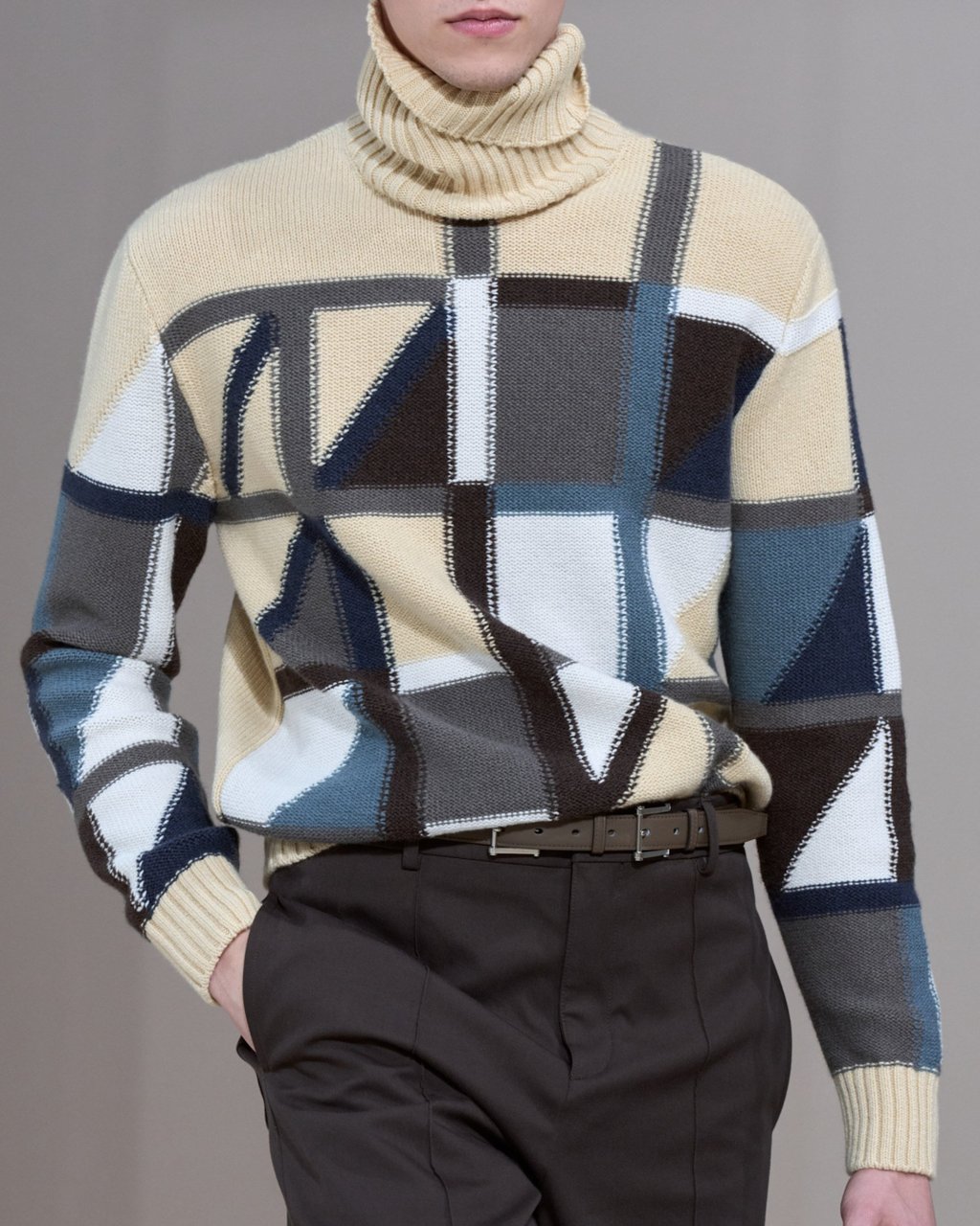 A jumper from the Hermès men’s winter 2025 collection. Photo: Handout