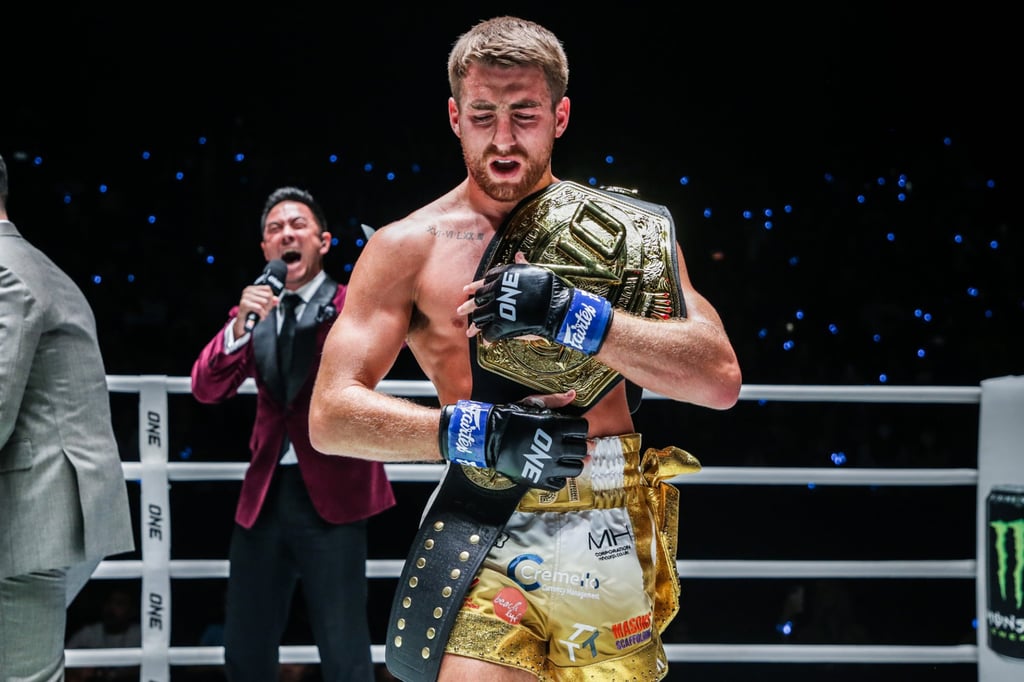 Jonathan Haggerty says Nabil Anane will be the favourite in their upcoming bout. Photo: ONE Championship