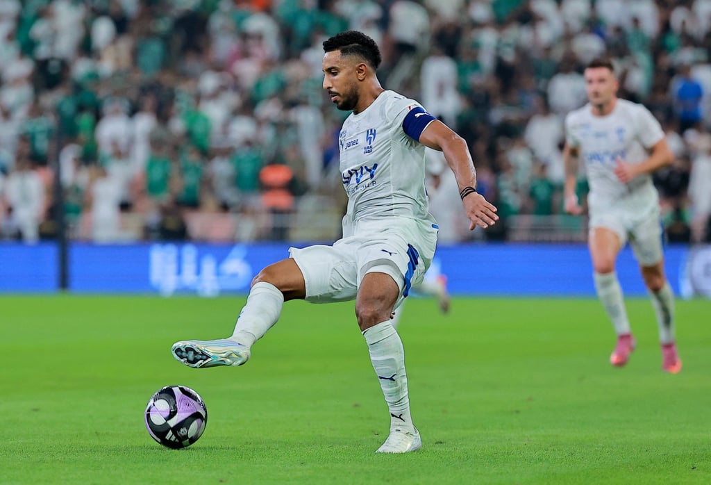 Saudi Arabia’s Salem Al-Dawsari helped Al-Hilal to the last eight of the Fifa Club World Cup. Photo: Reuters