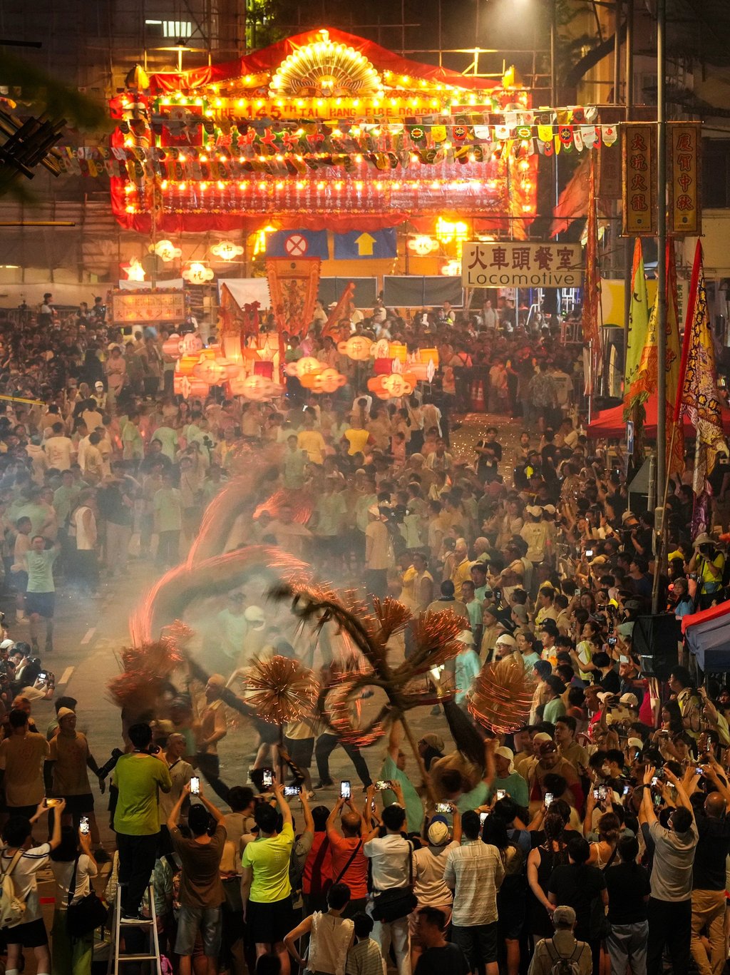 This year’s Tai Hang Fire Dragon Dance returns from October 5 to 7. Photo: Elson Li