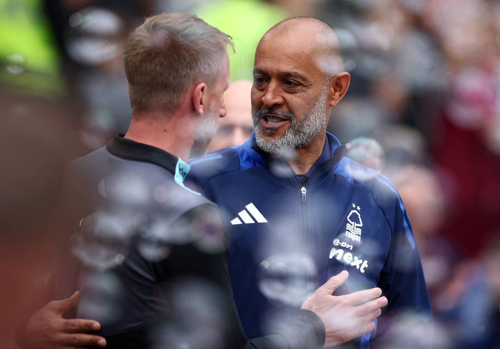 Graham Potter (left) is expected to be replaced by former Nottingham Forest manager Nuno Espirito Santo. Photo: AFP