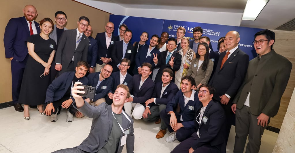 German entrepreneurs meet with Chris Sun, Secretary for Labour and Welfare in Hong Kong, and representatives from the Hong Kong Jockey Club. German entrepreneurs meet with Chris Sun, Secretary for Labour and Welfare in Hong Kong, and representatives from the Hong Kong Jockey Club.