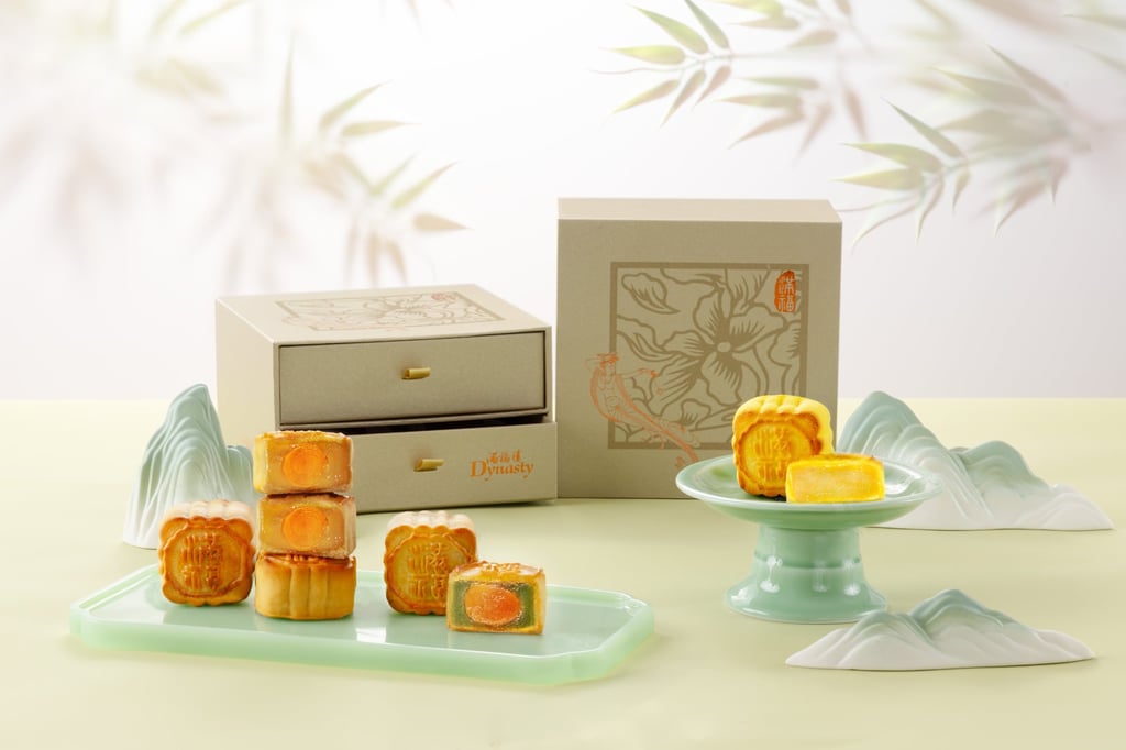 Mooncakes by Dynasty at the Renaissance Hong Kong Harbour View Hotel. Photo: Dynasty