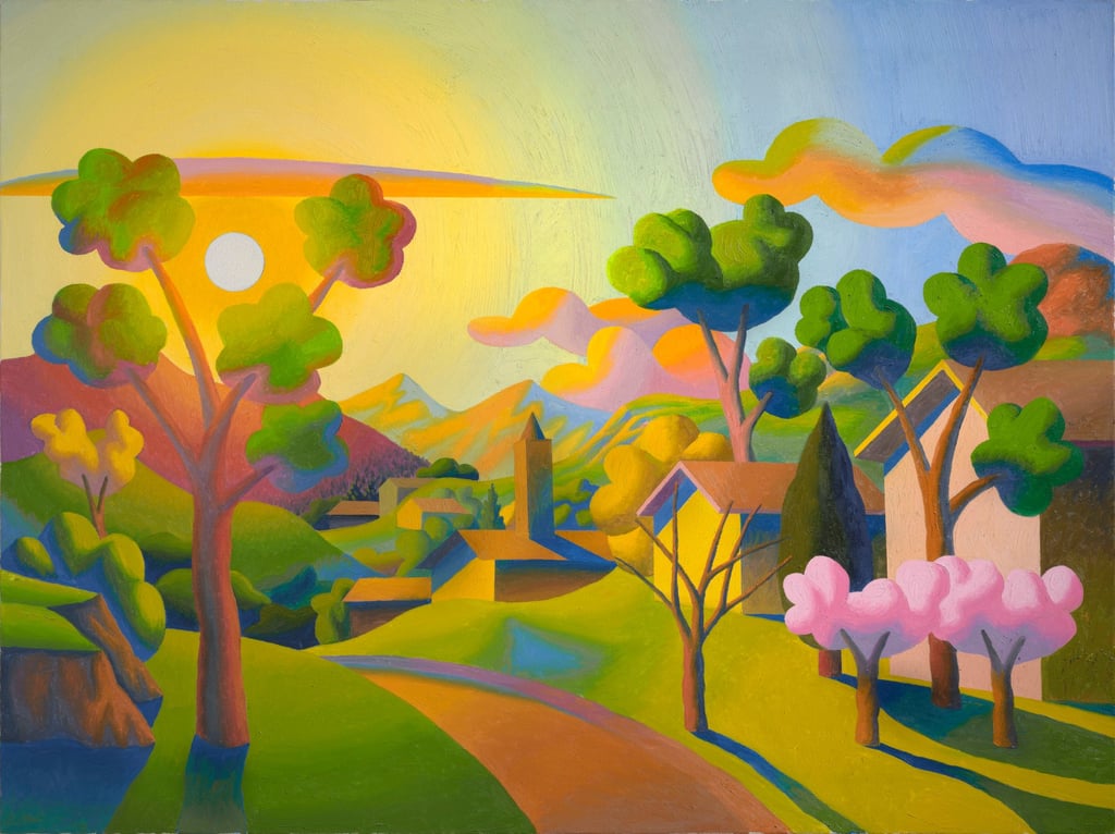 Mattino di primavera (Spring Morning) (2007), by Salvo. Photo: Christie’s