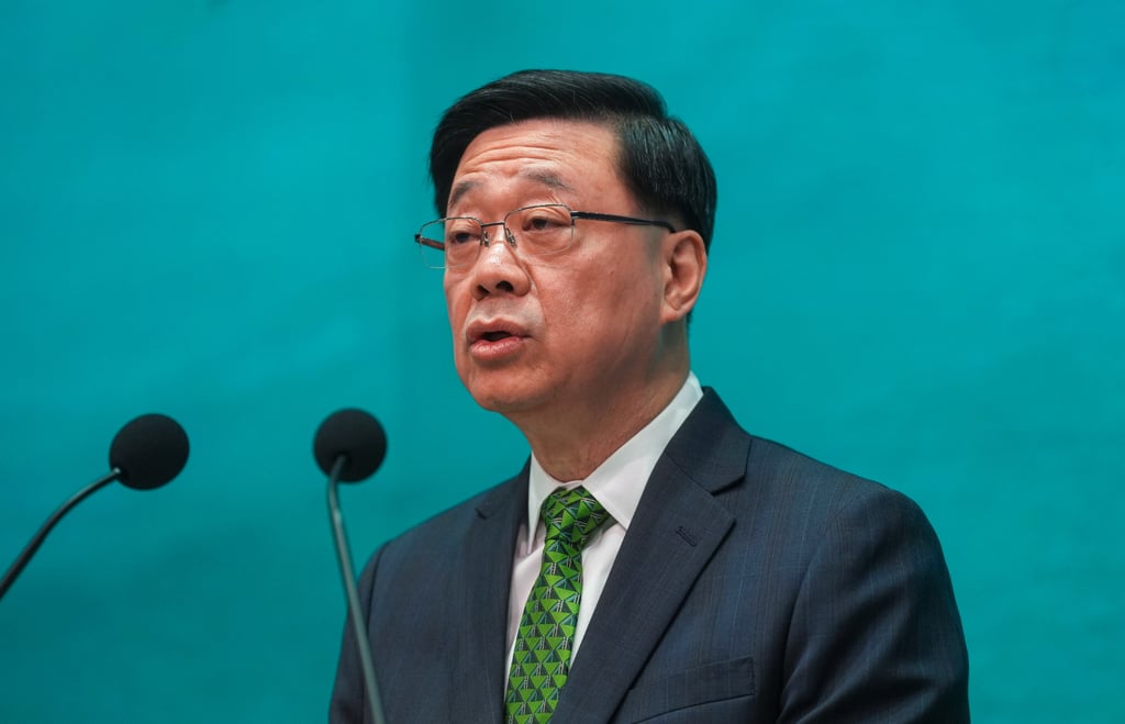 Chief Executive John Lee says that the implementation of any policies requires thorough consideration. Photo: Elson Li