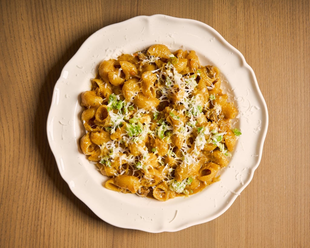 The bone marrow macaroni at new Hong Kong pasta and wine bar Twist was inspired by the flavours of Kau Kee’s curry beef brisket noodles. Photo: Twist