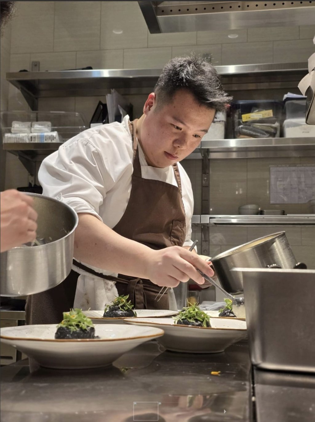 Clarence’s new chef de cuisine is Belgian-born Ka Kei Wong. Photo: Clarence Clarence’s new chef de cuisine is Belgian-born Ka Kei Wong. Photo: Clarence