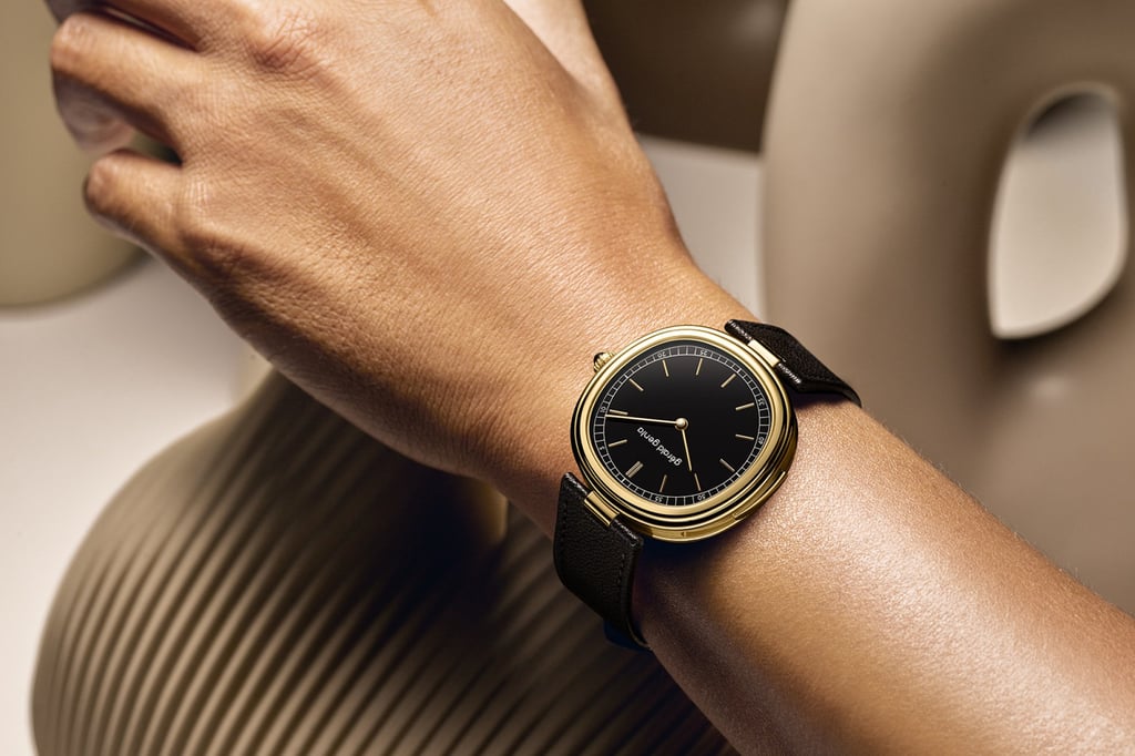 Gérald Genta unveiled a minimal minute repeater at Geneva Watch Days. Photo: Handout