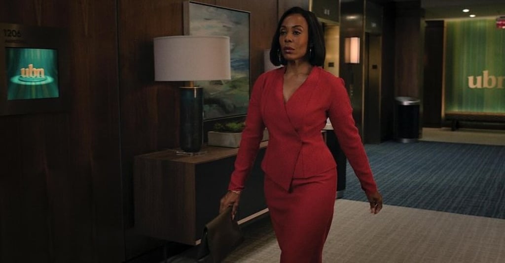 Karen Pittman plays Mia Jordan on The Morning Show. Photo: @thekarenpittman/Instagram Karen Pittman plays Mia Jordan on The Morning Show. Photo: @thekarenpittman/Instagram