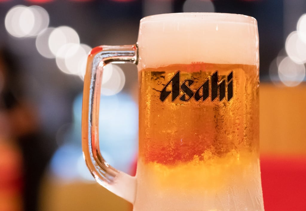 Asahi is Japan’s most popular beer. Photo: Shutterstock Asahi is Japan’s most popular beer. Photo: Shutterstock