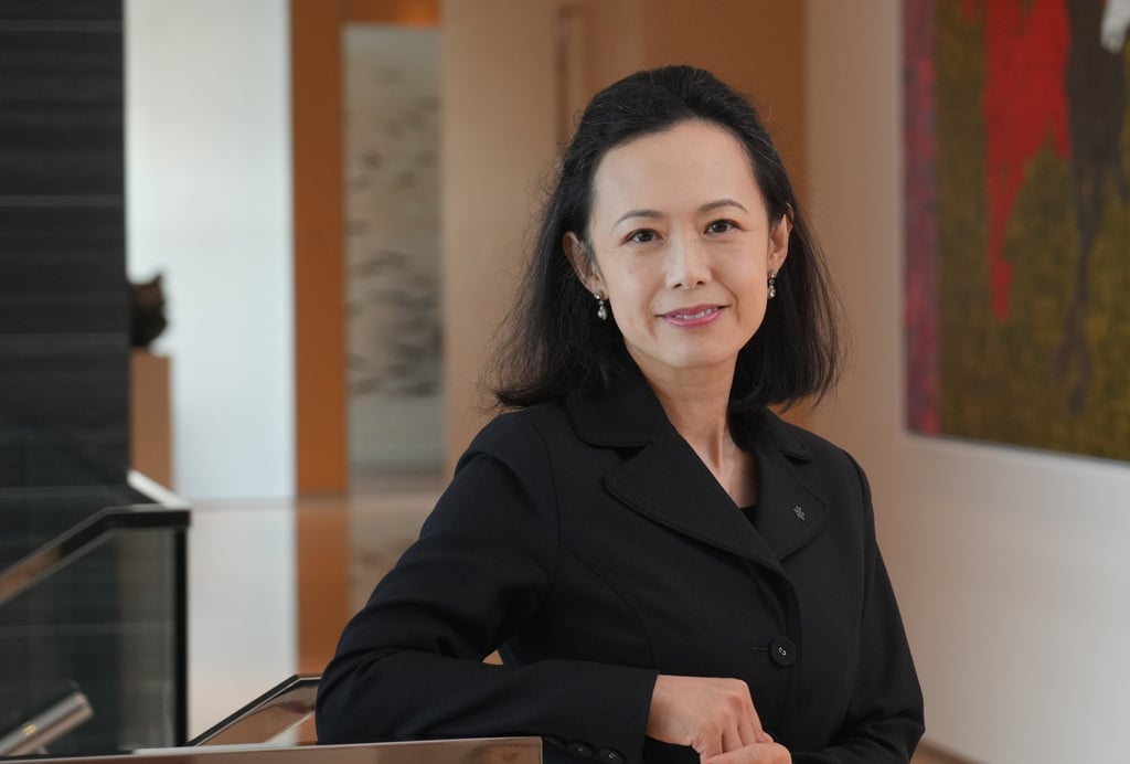 Janice Hu, chairwoman of UBS Securities, at the International Commerce Centre in West Kowloon on September 10, 2025. Photo: Sam Tsang