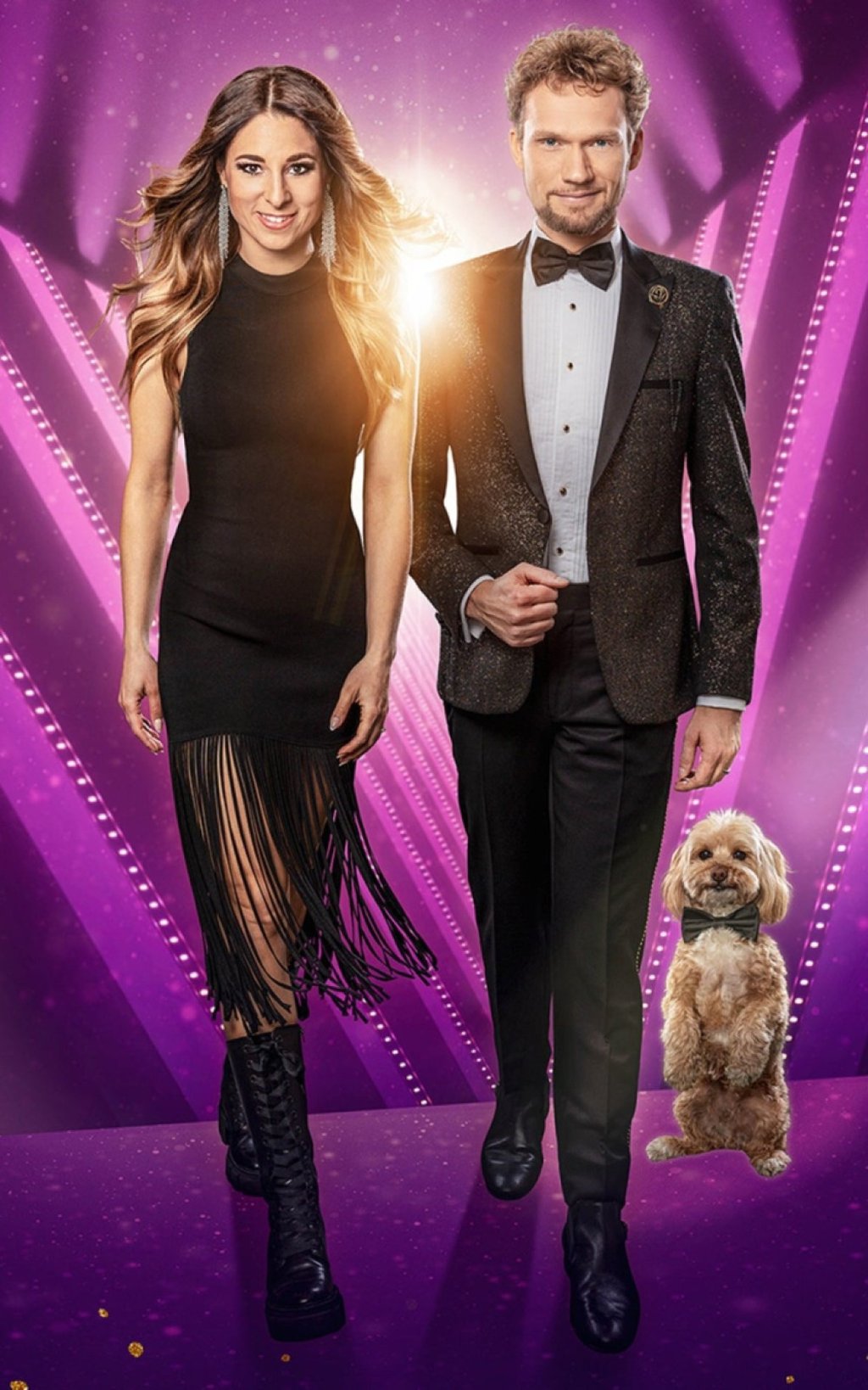 Amélie Van Tass and Thommy Ten make up The Clairvoyants. Photo: Grand Hyatt Hong Kong