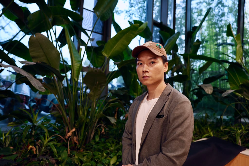 Science fiction author Chen Qiufan. Photo: Sylvie Zhuang