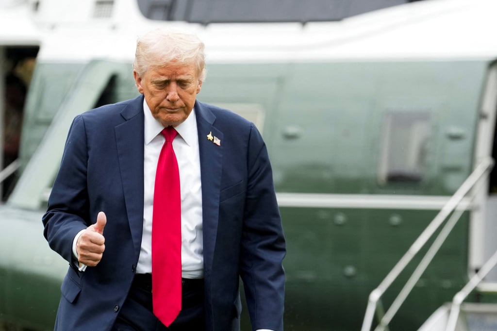 US President Donald Trump has said tariffs are essential for reducing trade deficits. Photo: Reuters
