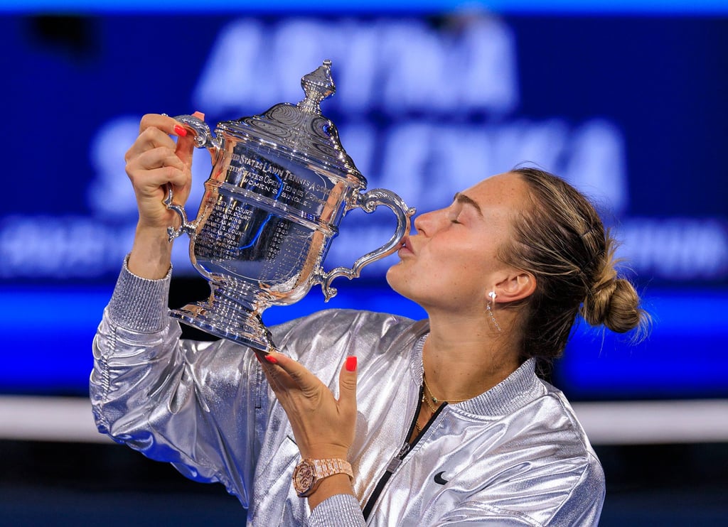 World No 1 Aryna Sabalenka took time off after winning the US Open last month. Photo: dpa World No 1 Aryna Sabalenka took time off after winning the US Open last month. Photo: dpa