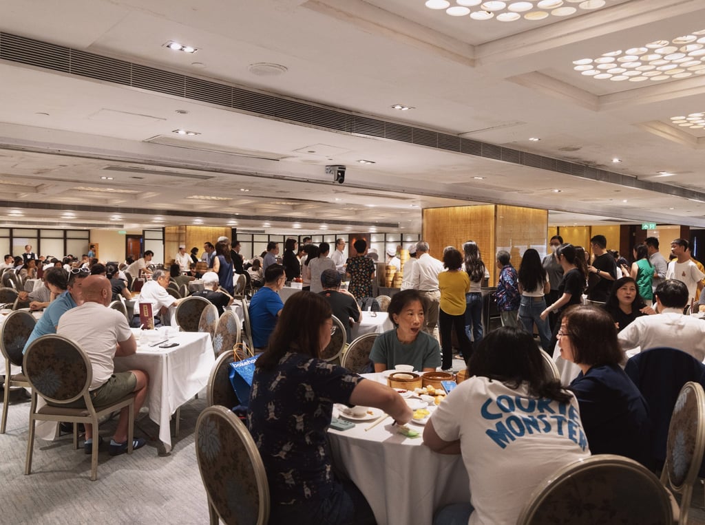 Diners enjoying dim sum at the Metropol Restaurant. Photo: Jocelyn Tam