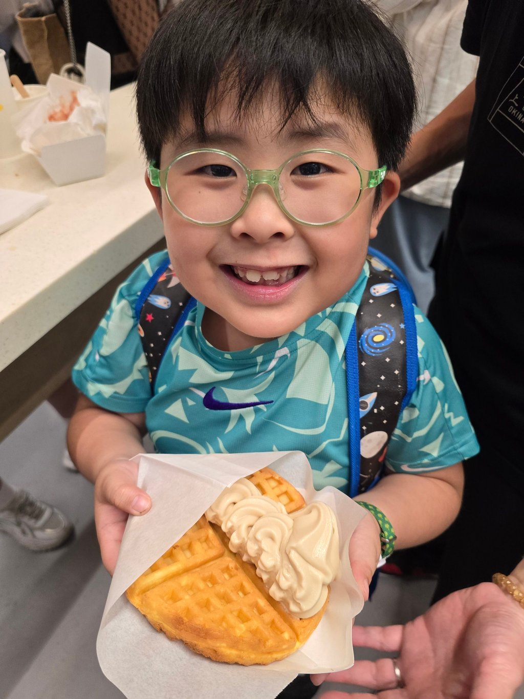 Tsang misses Hong Kong food such as egg waffles. Photo: Aiden Tsang