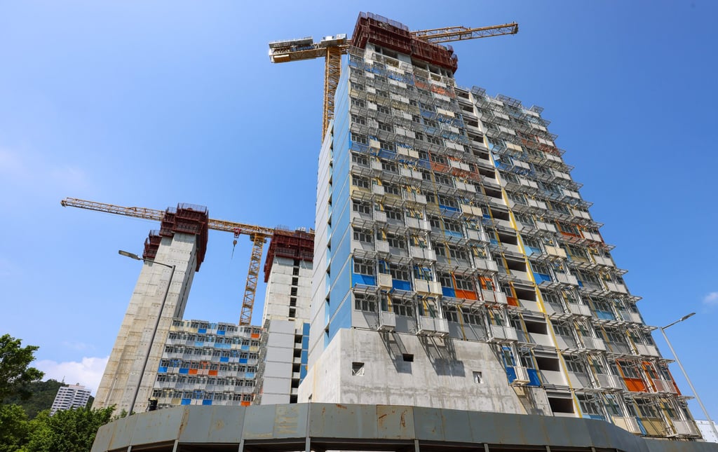 The government has stepped up inspections at three light public housing projects in Siu Lam, Tuen Mun and Chai Wan. Photo: Jelly Tse