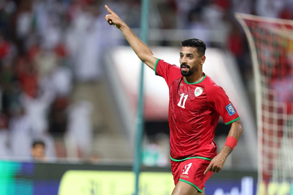 Oman forward Muhsen Al-Ghassani said his teammates are confident they “can do it”. Photo: AFP Oman forward Muhsen Al-Ghassani said his teammates are confident they “can do it”. Photo: AFP