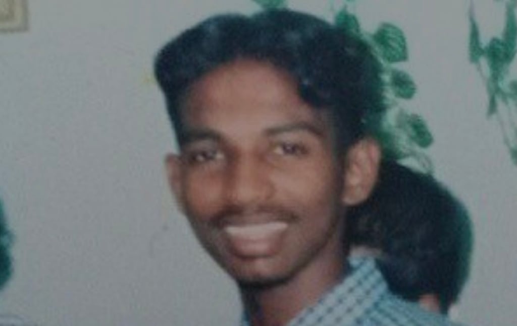 Pannir Selvam Pranthaman was sentenced to death in 2017 for importing diamorphine into Singapore. Photo: Amnesty International