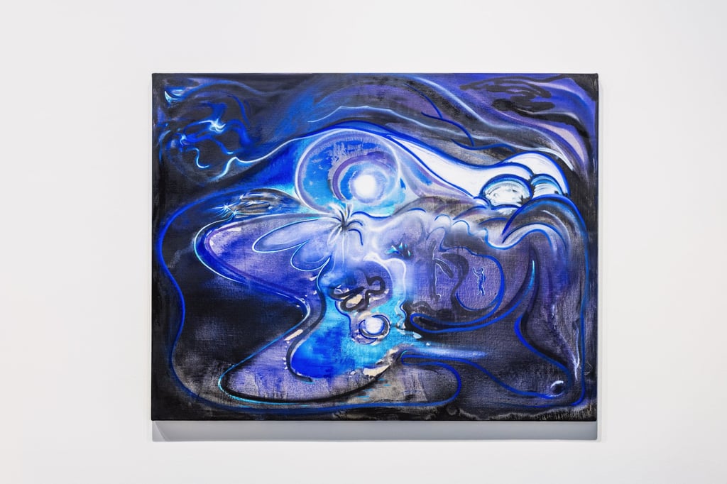 Alejandro Piñeiro Bello’s Bruma (2025), which is showing at Hong Kong’s Pace Gallery in Central. Photo: Jocelyn Tam Alejandro Piñeiro Bello’s Bruma (2025), which is showing at Hong Kong’s Pace Gallery in Central. Photo: Jocelyn Tam