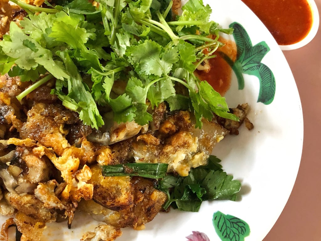Chiu Chow food is typically homely and rustic, like this classic oyster omelette. Photo: Getty Images Chiu Chow food is typically homely and rustic, like this classic oyster omelette. Photo: Getty Images