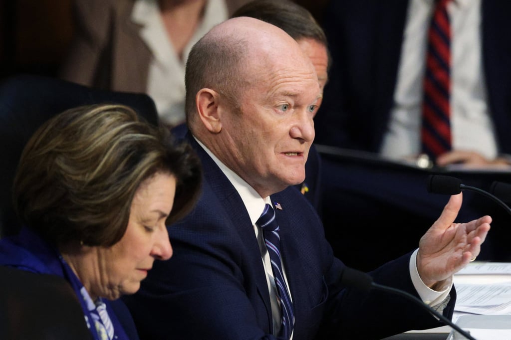 Chris Coons is a senator from Delaware and the senior Democrat on the Senate Foreign Relations Subcommittee on East Asia, the Pacific, and International Cybersecurity Policy. Photo: Getty Images