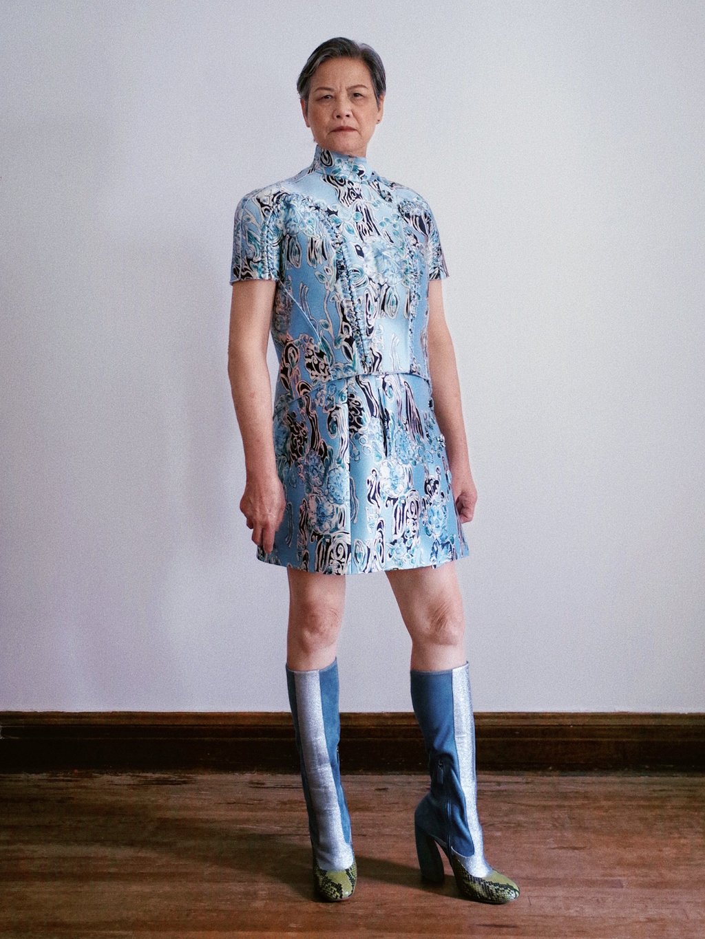 Qin Huilan in Balenciaga by Nicolas Ghesquière. Photo: Handout