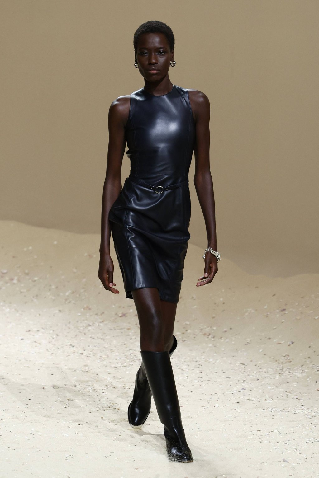 Awar Odhiang is a natural on the runway. Photo: AFP Awar Odhiang is a natural on the runway. Photo: AFP