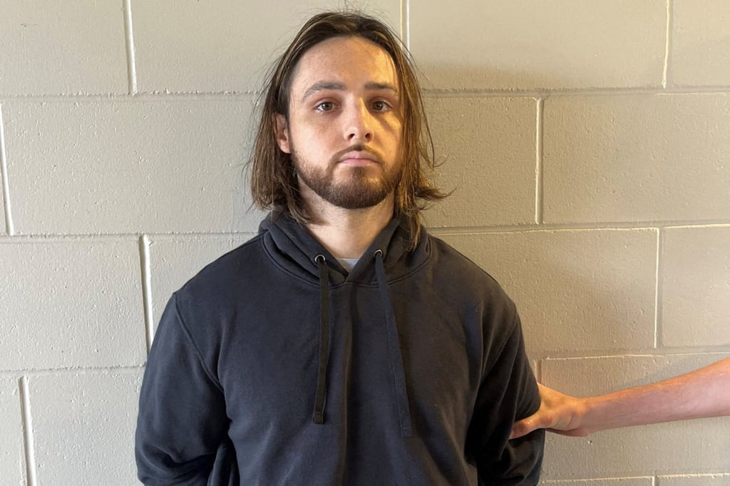 Jonathan Rinderknecht is photographed after his arrest in Orlando, Florida, on Wednesday. Photo: US Department of Justice via Reuters