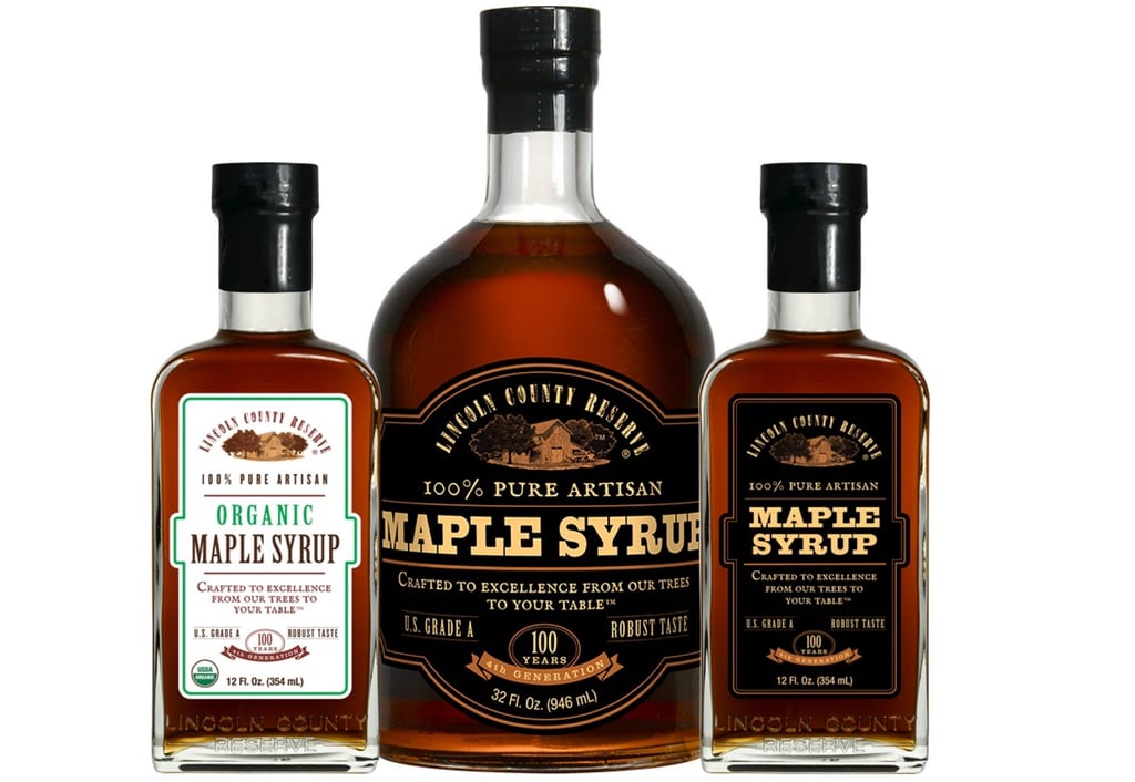 Lincoln Country Reserve maple syrup. Photo: Handout Lincoln Country Reserve maple syrup. Photo: Handout