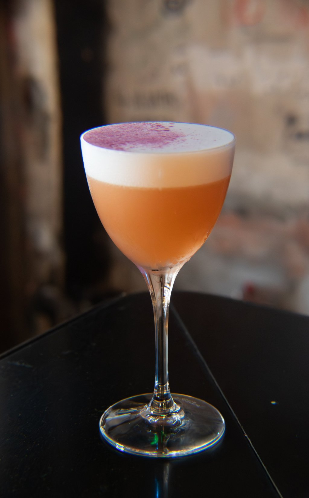 Hong Kong bar The Pontiac’s I Post My Crimes for Likes cocktail features gin, rum and strawberry-oolong cordial. Photo: The Pontiac