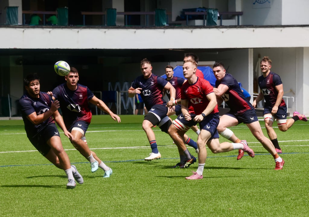 The Hong Kong squad prepare for their stint in Japan. Photo: Jonathan Wong The Hong Kong squad prepare for their stint in Japan. Photo: Jonathan Wong