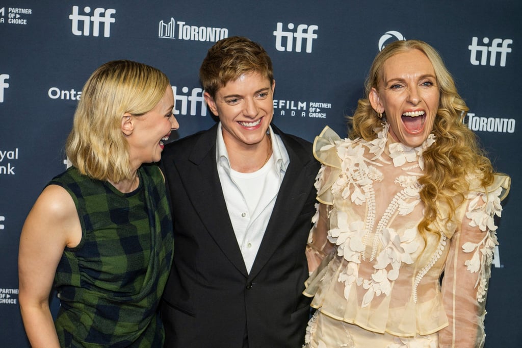 Sarah Gadon, Mae Martin and Toni Collette arrive on the red carpet for Wayward at the Toronto International Film Festival in Toronto, in September. Photo: AP