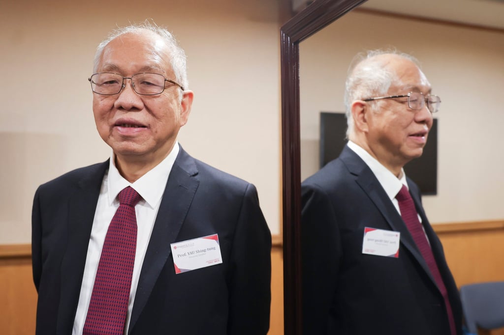 Shing-Tung Yau retired from Harvard University in 2022 and thereafter joined Tsinghua University. Photo: Edmond So