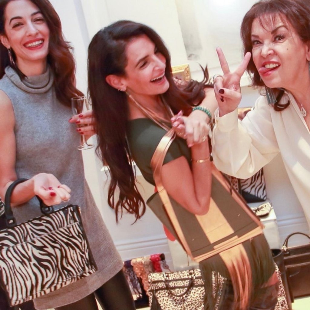 Tala Alamuddin with her “female squad” in 2021. Photo: @talaalamuddin/Instagram