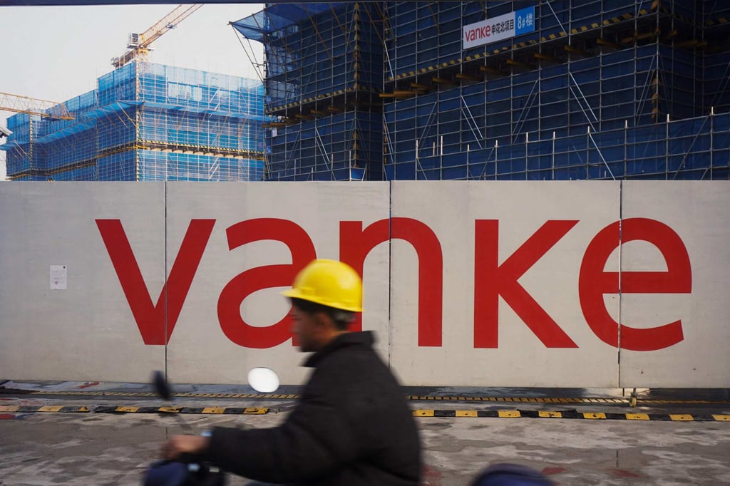 China Vanke, once among the country’s biggest developers, is a casualty of a campaign in 2020 to curb excessive borrowing by property companies and cool an overheated housing market. Photo: AFP China Vanke, once among the country’s biggest developers, is a casualty of a campaign in 2020 to curb excessive borrowing by property companies and cool an overheated housing market. Photo: AFP
